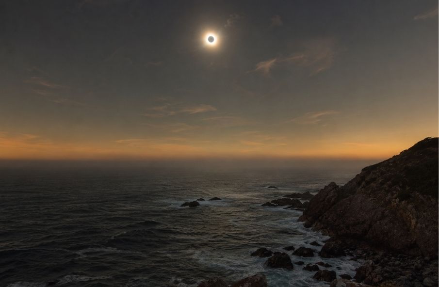 mejor sitio para ver el eclipse en santiago de compostela